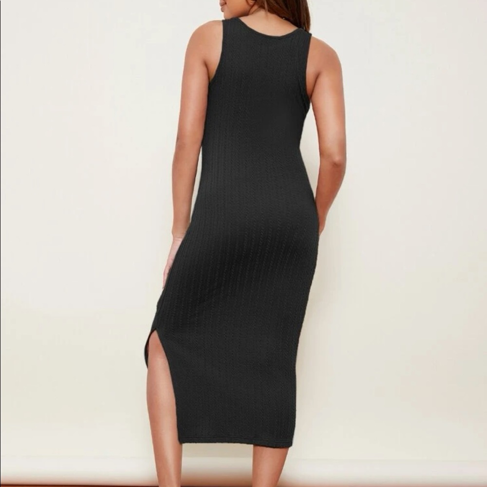 Maternity Rib Knit Dress - Picture 2 of 6